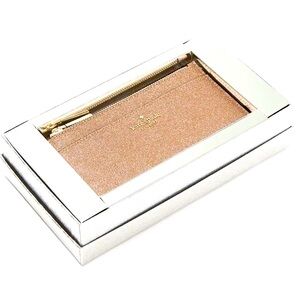 NWT Kate Spade Tinsel Large Card Holder in Rose Gold
